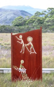 Bathurst Harbour was the home of the aboriginal Needwonnee people  