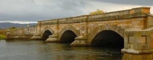 The Ross Bridge, designed by John Lee Archer, possibly the most beautiful of its kind left in the world. The detail of its 186 carvings by convict stonemasons was deemed of such high quality that it won the men a free pardon.