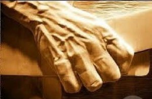 Part of the huge carvings at Wall in the Wilderness