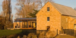 One of the beautiful buildings on the Nant Distillery property