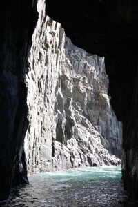 The coastline was amazing