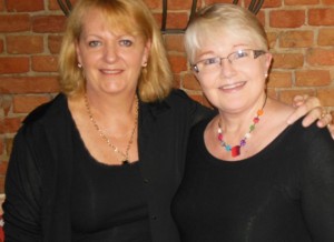 Valli Little and I... she is a lovely person. Very gentle.