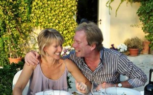 Nicola and Chris.... our hosts at La Villa