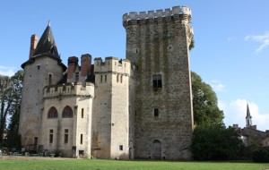 The Keep.... a separate building bordered by the original moat