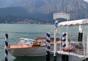 Water taxi Lake Como
