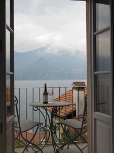 After 120 steps up.... our room with a view