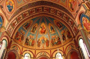 Saint Caprais cathedral in Agen