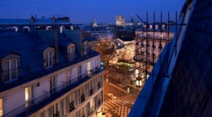 Time for "Happy Hour" in St Germain"...photo from our room