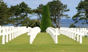 The American War Memorial Omaha Beach Normandy