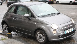 I need a small car to get around the city of Hobart in (without Mal)  when we get home and think I am in love with the Italian Fiat