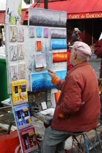 A Montmartre artist 