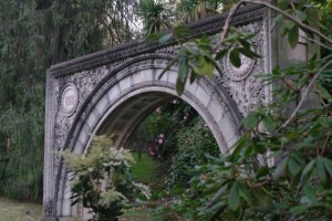 The gardens were so peaceful