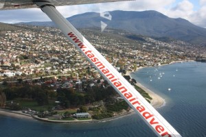 Coming back into Hobart with Mount Wellington in the background