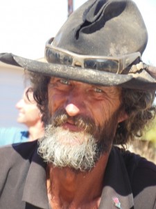 The "boss" of the Daly Waters campground, Gerry