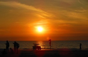 a stunning Darwin sunset