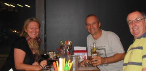 Dinner with Scott (Terlich) and Gail (Mitchel) who have made Darwin their home now for a while