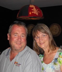 Kath and Pete joined us too. Pete works for the Crocodile Gold Mining Company and Kath flew up from Ballina to catch up with us here. A long way to come but certainly appreciated by us.