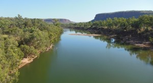 Victoria River on the way to Lake Argyle