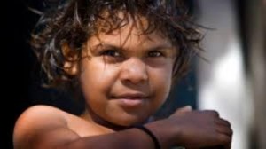 The aboriginal children are beautiful