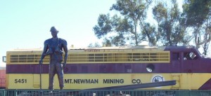 A monument at Port Hedland