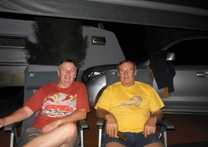 We caught up with Chris for a couple of days (my ex for those that don't know him)  in Port Hedland