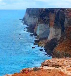 Nullarbor cliffs....The Great Australian Bight